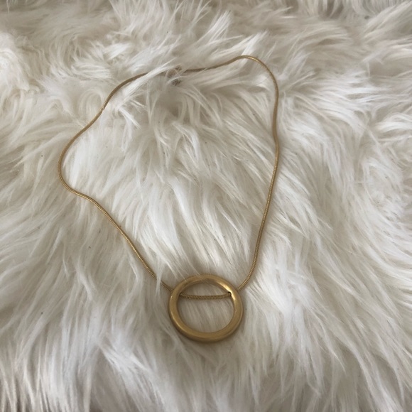 Madewell Jewelry - madewell | open circle pendant necklace ✨